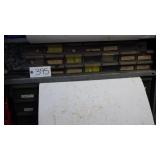 electrical connectors, grease fittings, oil caps