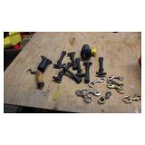 Snaps, 1' water shutoff valve, trailer plug