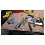 trowels, putty knives, scrapers, planer