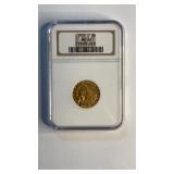 1909 D $5 Gold Piece MS 63