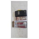 Misc knifes in king edward cigar box