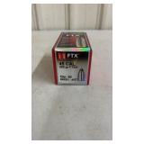 50 45 cal .452 250gr Hornaday FTX bullets in
