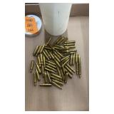222 brass approximately 60 pieces
