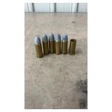 44 S&W 5 rounds 1 brass