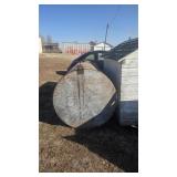 Fuel tank. Unknown gallons.  Made from thick