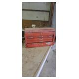Tool box with contents 26 in wide 15 in tall and