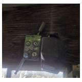 Welding helmet and contents of wall