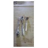 Craftsman 3/8 and 1/4 in drive rachets