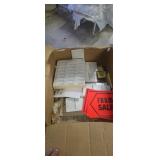 Vintage Auction supplies and misc