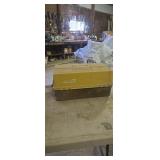 Tackle box with contents
