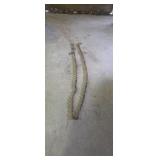 Log chain 3/8 in 13 ft has both hooks