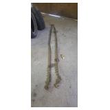 Log chain 3/8in 20ft with both hooks and 2 slider
