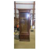 Wooden gun cabinet
