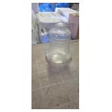 Bicentennial cookie jar, whiskey bottle, decor