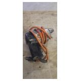 Black and decker 3/8 drill. Works. No chuck