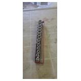 Wright 3/8 drive metric socket set. 6mm-19mm