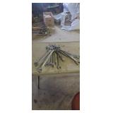 Combination wrenches SAE various sizes from 5/16
