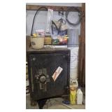 Unopened safe with combination, 5 gallon buckets