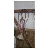 Weed torch, extension cords and contents as shown