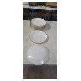 Fire King  plates.  11 plates