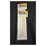 Laser art #703 HO tall fence with large gates. 2