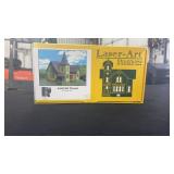 Laser art #642 HO Church. New in Box