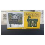 Laser art #607 HO Company House #3. New in Box