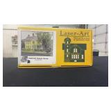 Laser art #600 HO Dubois House. New in box