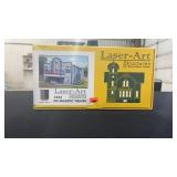 Laser art #654 HO Majestic Theater. New in box