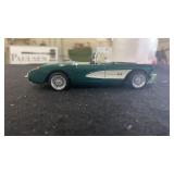 1957 corvette 1/24 scale die cast