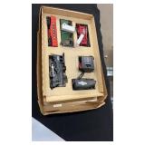 Lionel Black Cave train set with mat without