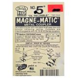 HO scale kadee no 5 magne-matic coupler 2 pair