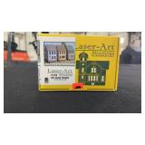 Laser art #638 HO Row House. New in Box