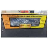 RAIL KING O AND O 27 FLAT CAR W/ERTL ï¿½51 PANEL