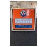 Lionel has railroad signs 6-62180. New in box