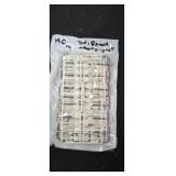 HO scale railroad signs