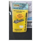 Atlas HO scale bumpers 2 pcs #843. New in