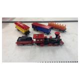 C&C Railway set battery operated loco w/track and