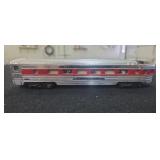 HO Santa Fe Vista club, tavern and two Pullman