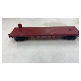 O scale WISCONSIN CENTRAL FLAT CAR