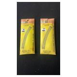 N gauge 6 sections 9 3/4 ï¿½ Radius Track #2510 2