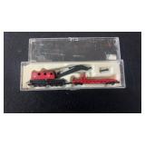 N Scale CON-COR #001-602010 N crane W/Flatcar