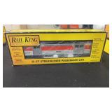 RAIL KING 0-27 STREAMLINED BAGGAGE CAR