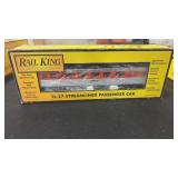 RAIL KING O-27  NEW HAVEN STREAMLINED COACH CAR