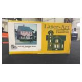 Laser art #620 HO Stoddard House. New in box
