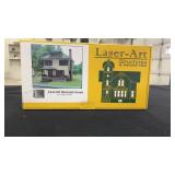 Laser art #634 HO Wenonah house. New in box