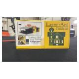 Laser art #446 O Burger stand. New in box