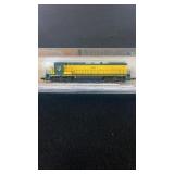 N GE Dash 8-40C diesel locomotives