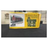 Laser art #882 N meat packing plant. New in box.