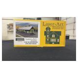 Laser art #660 Backwoods junction station. New in